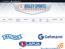 Tablet Screenshot of bisleysports.com